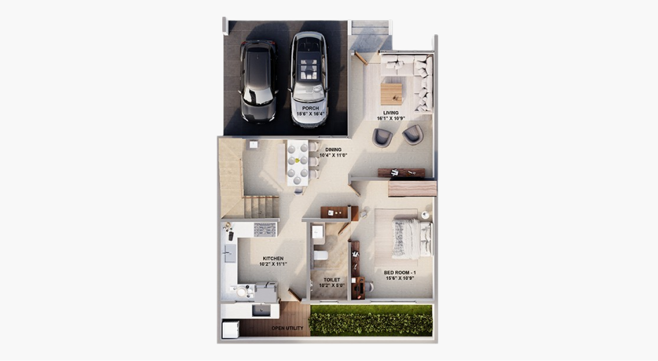 Type  B - Ground Floor