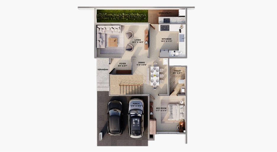 Type  C - Ground Floor